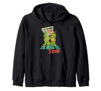 TMNT Teenage Mutant Ninja Turtles Pizza Party Geeks Classique Sweat à Capuche