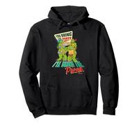 TMNT Teenage Mutant Ninja Turtles Pizza Party Geeks Classique Sweat à Capuche