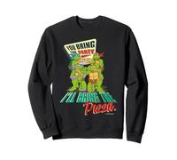 TMNT Teenage Mutant Ninja Turtles Pizza Party Geeks Classique Sweatshirt