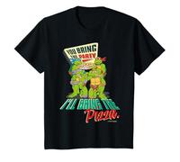 TMNT Teenage Mutant Ninja Turtles Pizza Party Geeks Classique T-Shirt