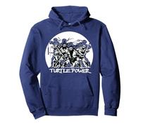 TMNT Teenage Mutant Ninja Turtles Power Pose, Dessin animé rétro Sweat à Capuche