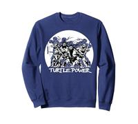 TMNT Teenage Mutant Ninja Turtles Power Pose, Dessin animé rétro Sweatshirt