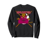 TMNT Teenage Mutant Ninja Turtles Splinter Radical Rat Rétro Sweatshirt