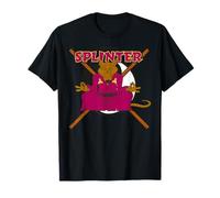 TMNT Teenage Mutant Ninja Turtles Splinter Radical Rat Rétro T-Shirt