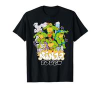 TMNT Teenage Mutant Ninja Turtles Tough Team Pose NYC Retro T-Shirt