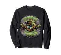 TMNT Texte Ninjas Only Tampon Tortues Ninja Sweatshirt