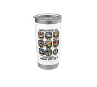 TMNT The Many Moods Of A Ninja Turtles Gobelet isotherme en acier inoxydable double paroi