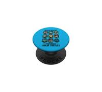 TMNT The Many Moods of A Ninja Turtles PopSockets PopGrip Adhésif