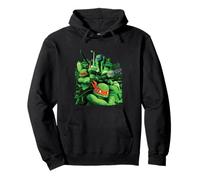 TMNT The Ninja Turtle Group Attack Sweat à Capuche
