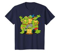 TMNT Tortue Power Best Friends Happy Pose TV Classique T-Shirt