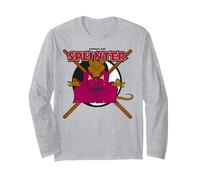 TMNT Tortues Ninja Splinter Radical Retro Rat Manche Longue