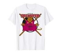 TMNT Tortues Ninja Splinter Radical Retro Rat T-Shirt