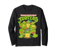 TMNT Toutes Les Tortues Ninja avec Noms Manche Longue