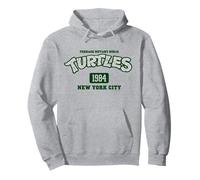 TMNT Turtle Power New York Varsity Logo des années 80 Sweat à Capuche