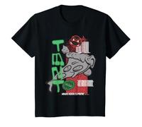 TMNT Turtle Power Pelle à Pizza Supreme Ninja Vintage pour Enfants T-Shirt