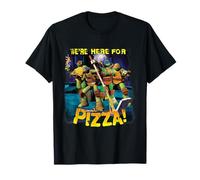 TMNT We're Here for The Pizza Group Shot T-Shirt