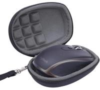 Tmom Souris étui Rigide, Sac de Rangement Portable Étui de Voyage Ergonomique pour Logitech MX Anywhere 2S 3 2 1 Souris, Noir