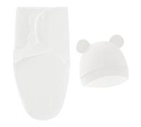 TMOYJPX Drap Emmaillotage Bebe 6 a 9 Mois Coton Été Bonnet Emmaillotage Imprimé pour Nouveau-né Filles et Garçons (12#)