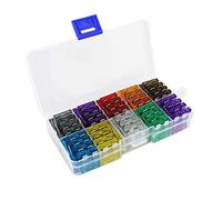 TMP1105 100 pièces Assortiment De Fusibles À Lame Standard De Voiture 2A 3A 5A 7.5A 10A 15A 20A 25A 30A 35A for Véhicule Moto Bateau Camion Câblage de protection