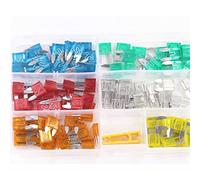 TMP1105 120 pièces 5A/10A/15A/20A/25A/30A fusible de voiture Standard de petite taille ensemble de Type de lame à profil bas for fusible de camion de bateau automobile Câblage de protection