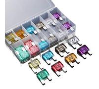 TMP1105 24 pièces 8 types de types de fusibles à grande lame for voiture camion RV Kit de fusibles électriques accessoires Câblage de protection