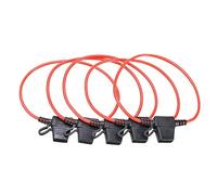TMP1105 5 pièces/lot étanche en ligne porte-fusibles de lame de voiture fusible fusibles de remplacement de voiture prise de fusible de voiture 20A 30A 12V Câblage de protection