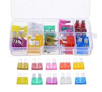 TMP1105 50 pièces/boîte voiture Auto Standard mixte taille moyenne fusible assortiment ensemble 3A/5A/5A/10A/15A/20A/25A/30A/35A/40A fusible à lame automatique Câblage de protection