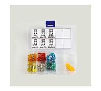 TMP1105 60 pièces Mini voiture fusible 5A 10A 15A 20A 25A 30A Amp Clip boîte ZINC assortiment Auto lame Type fusibles ensemble véhicule bateau Câblage de protection