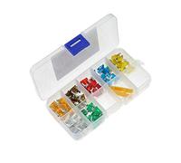 TMP1105 70 pièces/lot voiture camion Micro lame fusibles 5A 7.5A 10A 15A 20A 25A 30A AMP boîte assortiment avec pince Câblage de protection