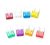TMP1105 Kit d'assortiment de fusibles de lame de voiture Standard de fusible de sécurité de voiture Automobile de petite taille 160 pièces/ensemble 3A/5A/10A/15A/20A/25A/30A/40A Câblage de protection