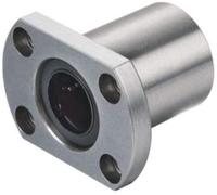 TMP1105 LMH35UU Lot de 2 roulements linéaires à coupe latérale 35 x 52 70 mm LMH 35UU Roulements montés sur bride ovale précision