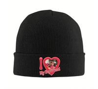 TMQZHQAVH 2025 Nouveau Moi Mon Petit ami Justin Bieber Aime-toi Bonnet Bonnets Tuque Bonnet Tricotant Chapeau Hiver Y2K Hommes Cool Femmes Gymnase Thermale El