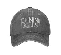 TMQZHQAVH Casquette en Tissu en Denim Ice Nine Kills Casquettes décontractées Casquettes de Baseball Ajustables Casquette d’été Unisex