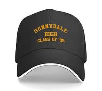 TMQZHQAVH Lycée Sunnydale 99 Casquette de Baseball Bonnet Western Casquette Camionneur Casquette de Golf Thé Chapeau Homme Femmes