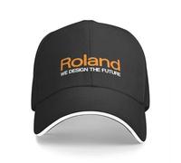 TMQZHQAVH Roland We Design The Future Logo Casquette de Baseball Bonnet de Cheval |-F-| Chapeaux de Soleil Western Hat pour Femmes Hommes