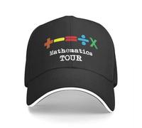 TMQZHQAVH The Mathematics Tour Ed Sheeran Merch Casquettes de Baseball Unisex Casquettes Versatile Ajustables Casquette Classiques Entraînements Bonnets de Soleil