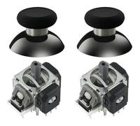 Tmr Kit De Remplacement Pour Manette Ps5 Dualsense, Module De Réparation De Bâton Électromagnétique Anti-Dérive Avec Capuchons De