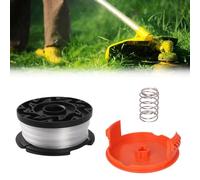 TMRBBesty BobineFil Coupe Bordure Black et Decker Coupe Bordures,Bobine de Rechange pour Tondeuses Black et Decker,Bobine Fil Coupe Bordure,Bobine de Fil Debroussailleuse pour Débroussailleuse