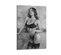 TMRL Impression sur toile Sydney SweeneyPrinting - Affiches d'art mural - Affiches d'œuvres d'art pour chambre - Esthétique - 20 x 30 cm - Style cadre
