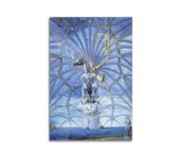 TMRL Poster Salvador Dali de Santiago El Grande 1957 - Impression sur toile pour albums de musique et films - Décoration pour salon, chambre à coucher - 50 x 75 cm - Style sans cadre