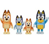 Coffret de 4 figurines de la famille de Bluey - MOOSE TOYS
