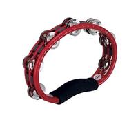 Meinl Tambourin TMT1R à main, clochettes acier, rouge