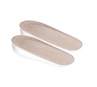 TMTGTS 1 paire de semelles surélevées de 3,5 cm - Invisibles - Augmentation du talon - Talon d'Achille - Pour chaussures de sport, chaussures en cuir, hommes et femmes