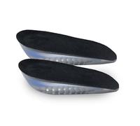 TMTGTS 1 paire de semelles surélevées de 3,5 cm - Invisibles - Augmentation du talon - Talon d'Achille - Pour chaussures de sport, chaussures en cuir, hommes et femmes