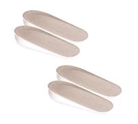 TMTGTS 1 paire de semelles surélevées de 3,5 cm - Invisibles - Augmentation du talon - Talon d'Achille - Pour chaussures de sport, chaussures en cuir, hommes et femmes