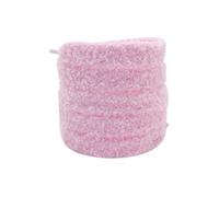 TMTGTS Fluffy laces Lot de 2 paires de lacets moelleux en peluche de 15 mm pour tous les types de baskets, chaussures de sport, chaussures de loisirs, chaussures pour enfants, chaussures hautes pour
