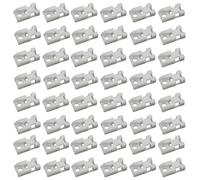 TMTGTS Lot de 100 supports de câbles à visser - Socle de fixation - Socle adhésif - Support de câble - Fixation de câble - Clips de câbles - Supports de fixation - Support de serre-câbles - Gestion