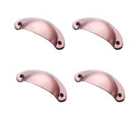 TMTGTS Lot de 12 poignées en coquillage vintage - Poignées de meubles, d'armoires, de porte, d'armoires, de tiroirs, de cuisine, d'armoire