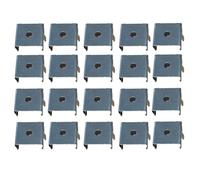 TMTGTS Lot de 24 clips de montage pour tuyau lumineux - Clips de montage - Pinces de fixation - Support de montage mural