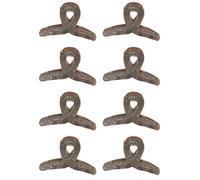 TMTGTS Lot de 8 mini pinces à cheveux de 4,5 cm - Petites pinces à cheveux - Pinces à cheveux - Pinces à cheveux - Pinces à cheveux - Pinces à cheveux - Pinces à cheveux - Pinces à cheveux pour la